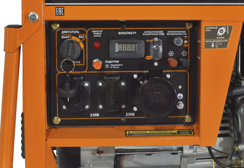 Генератор дизельный Carver PPG-7000DE фото 4