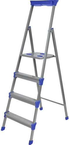 Стремянка Ника СМ4 широкие ступени, фото 2