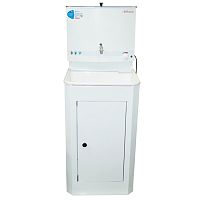 Умывальник Акватекс с ЭВН белый пласт. мойка,