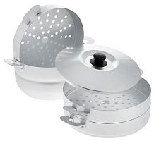 Мантоварка Белая Калитва 6л с 3 сетками