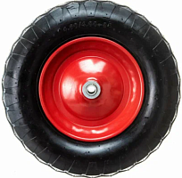 Колесо д/тележки 400-8/25 втулка 16 пенополиуретановое