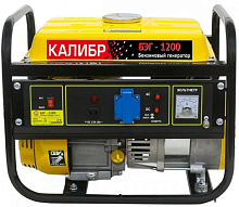 Бензогенератор Калибр БЭГ-1200