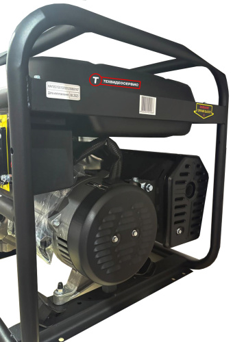 Бензогенератор Huter DY8000L фото 7