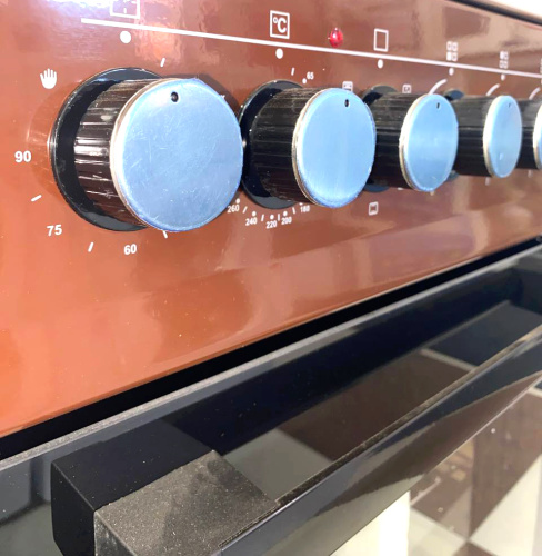 Газоэлектрическая плита Yuta GS-56CF4-ETCLGB03 Brown фото 7