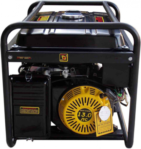 Бензогенератор Huter DY6500L. фото 7