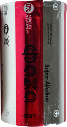 Батарейки Фаza Alkaline LR20,