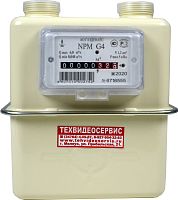 Счетчик газ. NPM G 4 правый,