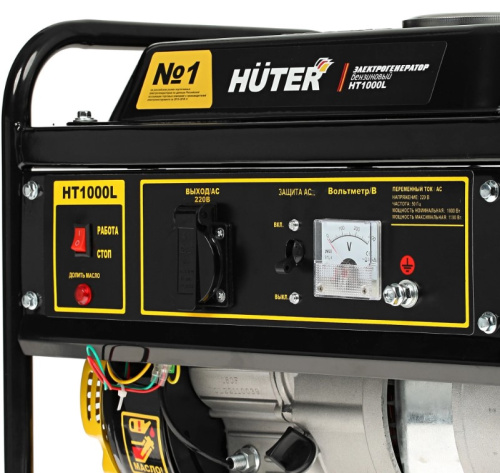 Бензогенератор Huter HT1000L. фото 5