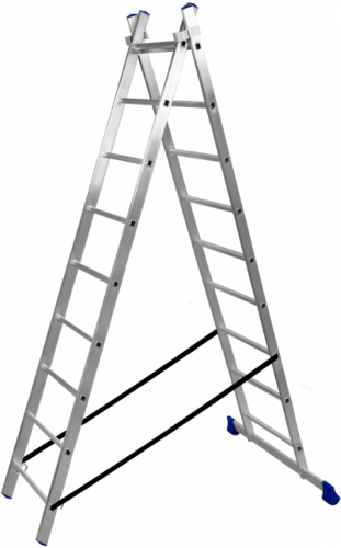 Лестница SteadFast 9 ступеней двухсекц. Лестница SteadFast 9 ступеней двухсекц.