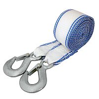 Трос буксир. лента 3,5т*4,5м 2 крюка пакет
