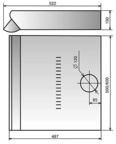 ВО Elikor Davoline 60П-290-ПЗЛ белая. фото 3