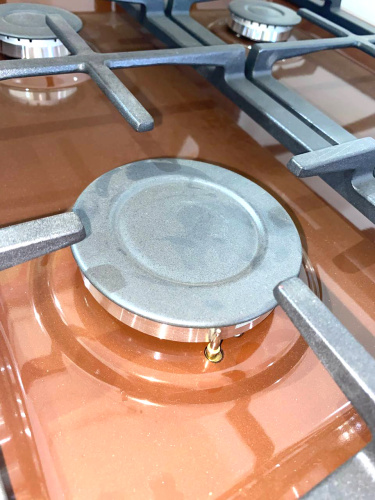 Газоэлектрическая плита Yuta GS-56CF4-ETCLGB03 Brown фото 13