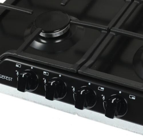 Газовая варочная панель Гефест ПВГ 1212 К2 черный фото 2