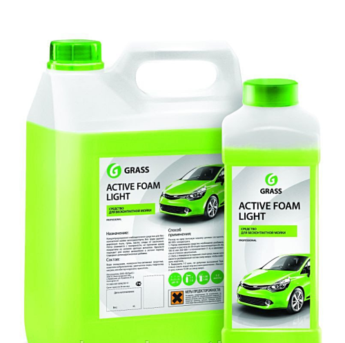 Автошампунь Active Foam Light 1л, фото 2 Автошампунь Active Foam Light 1л, фото 2