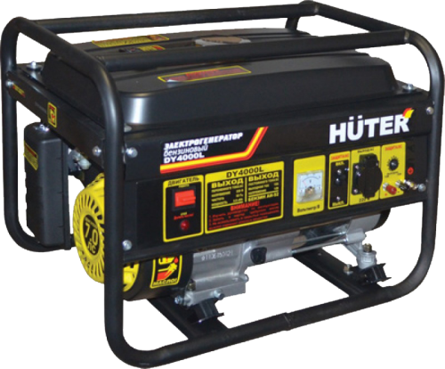 Бензогенератор Huter DY4000L,